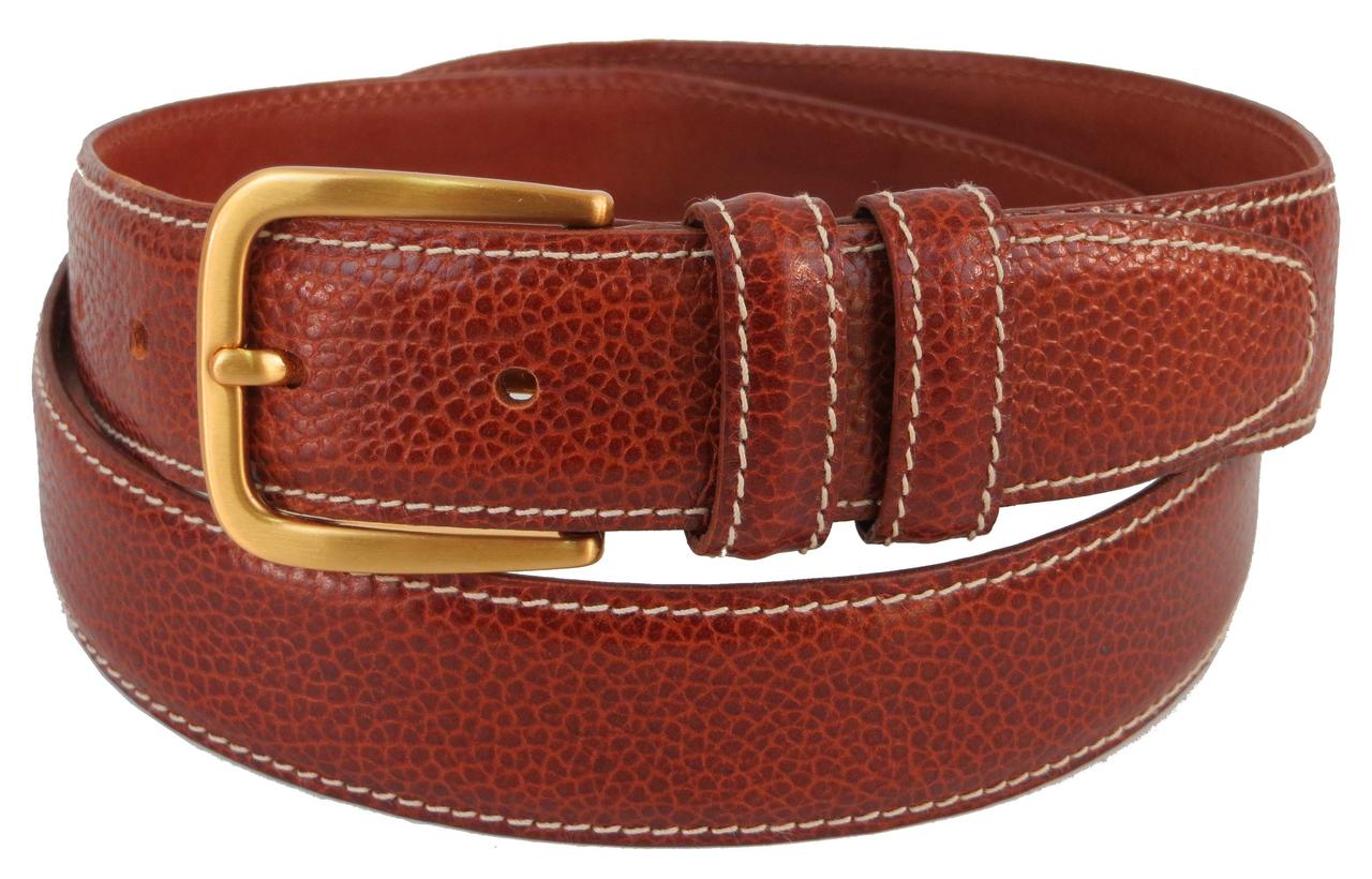 

Женский кожаный ремень Ermenegildo Zegna, Италия, коричневый SFA748