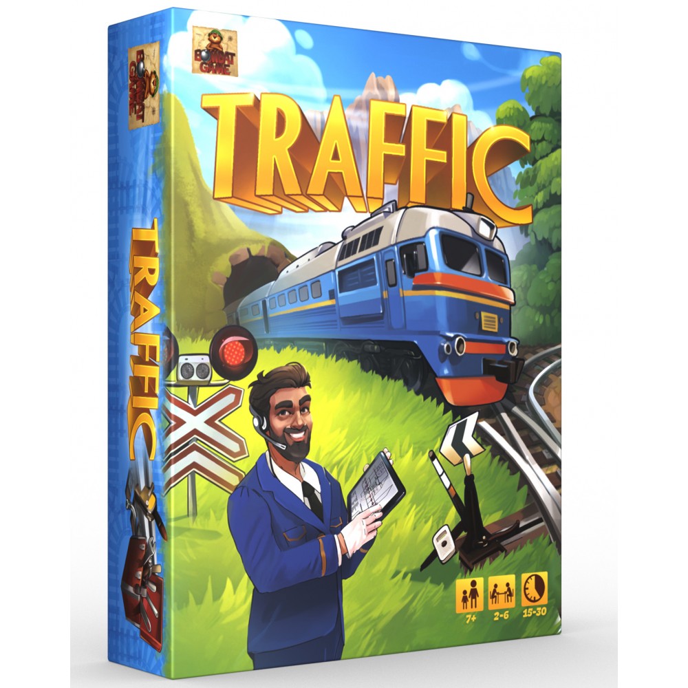 

Карткова гра «Traffic» - візьми з собою в поїздку! Бомбат Гейм 000149599