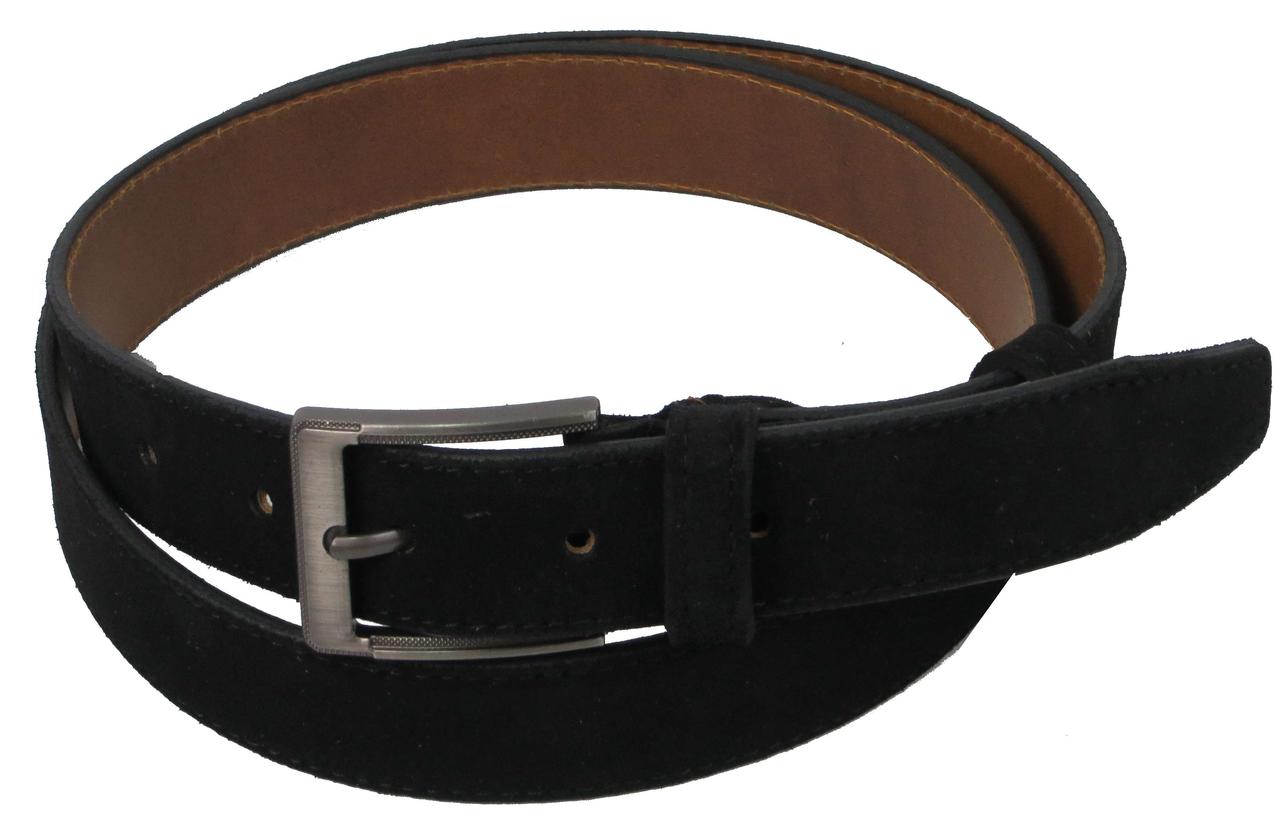 

Ремень замшевый под брюки Skipper 1279-35 черный 3,5 см