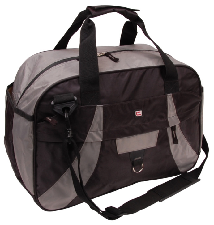 

Спортивная сумка 28L Corvet SB1002 черная с серым