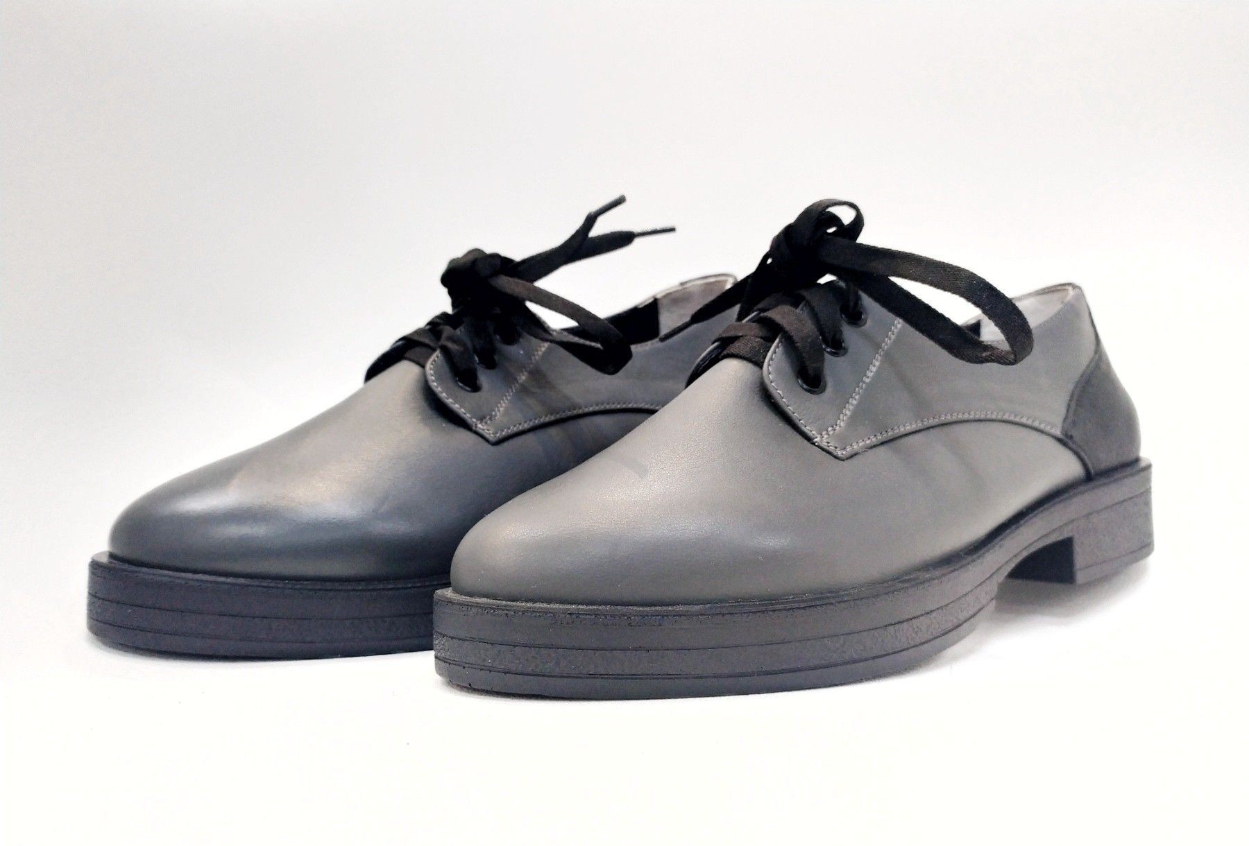 

Женские дерби Dostoevsky shoes Classic 37 (25 см) серые (012)