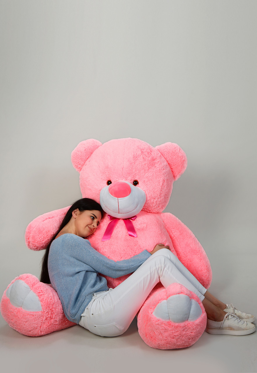 

Плюшевый мишка Teddy Boom Веня 200 см Розовый