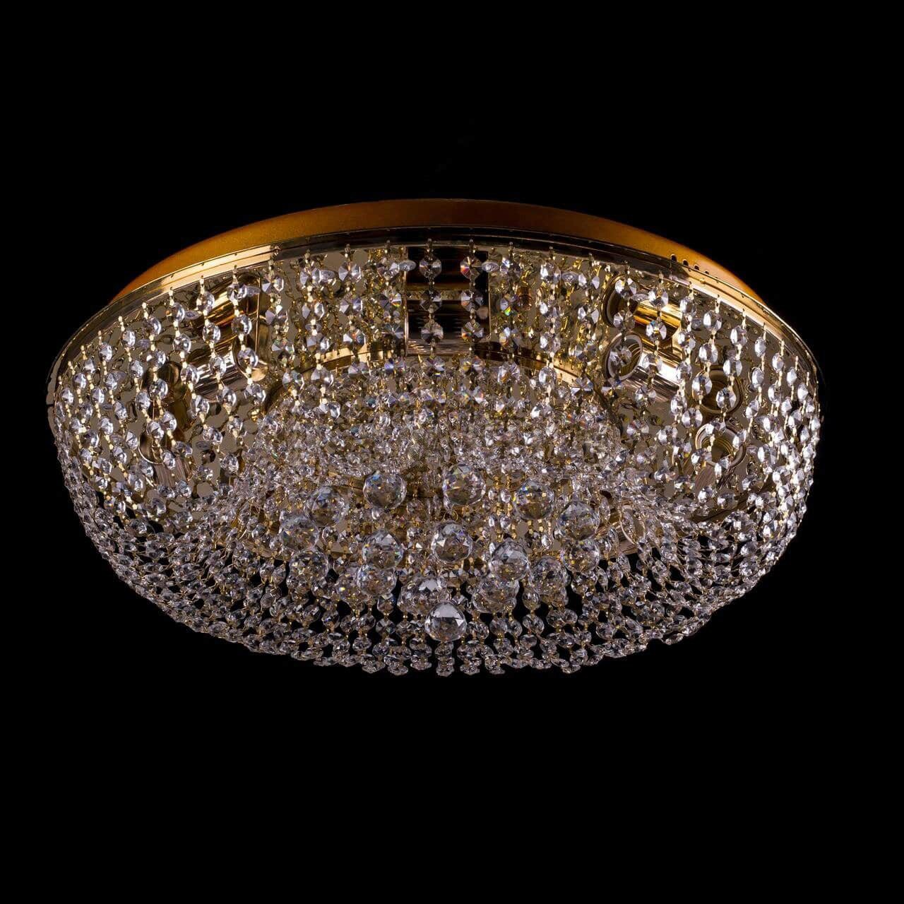 

Хрустальная потолочная LED люстра P5-E0966/8 (FG)