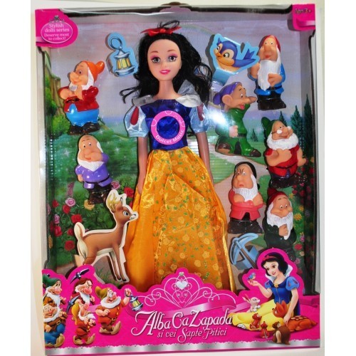 

Кукла Huada Toys Белоснежка и семь гномов