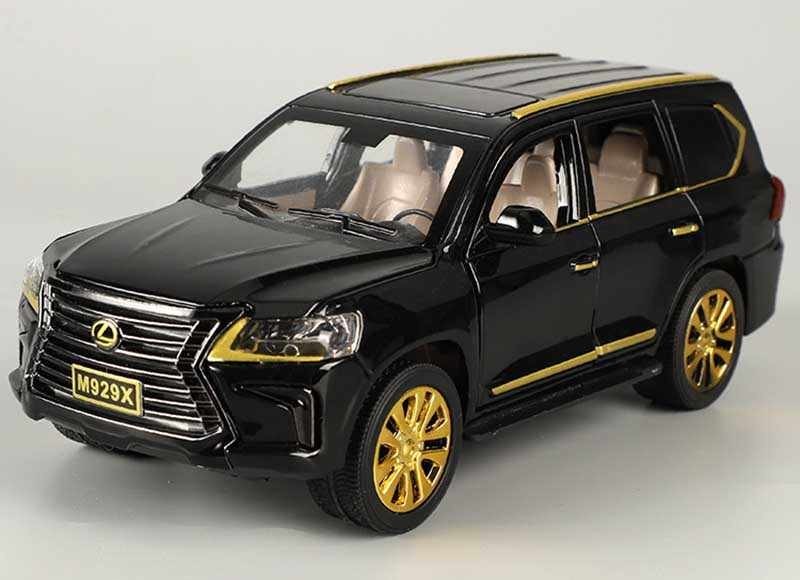 

Коллекционная машинка АвтоСвіт Lexus LX570 металлическая в масштабе 1:24
