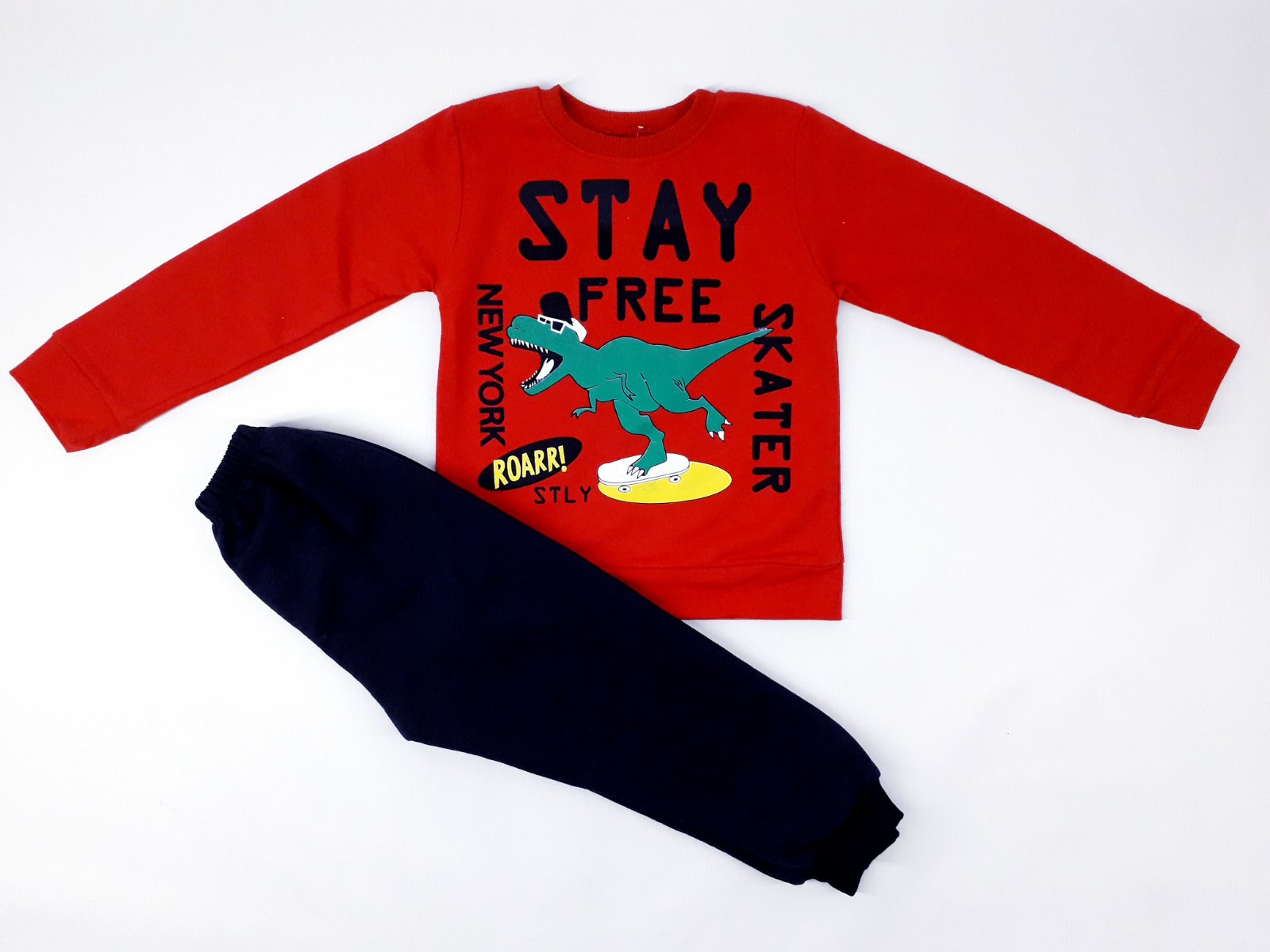 

Костюм (свитшот+штаны) Yoyo Kids 33315 104 см (р) красный