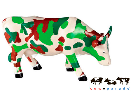 

Коллекционная статуэтка корова Fatigues - wws-3929 Cow Parade 16 х 5 х 11 см