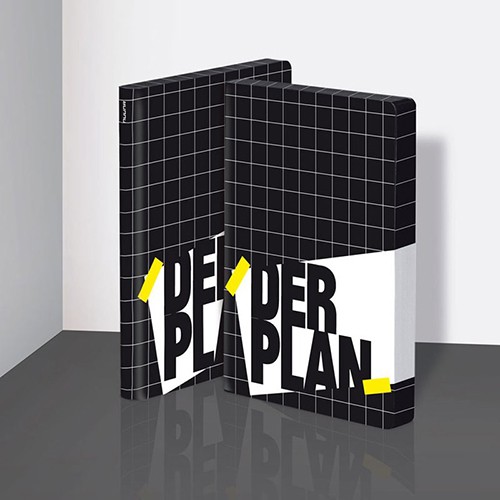 

Блокнот Nuuna Graphic Der Plan 16,5 x 22 см в крапку
