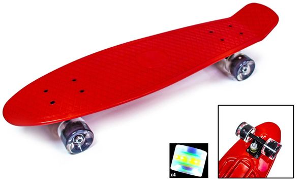 

Пенни Борд Penny Board Nickel 27 Светятся Колеса LED Красный 68 см (ZNL3)