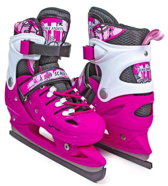 

Раздвижные Коньки Scale Sport Розовый р. 29-33 (rs014)