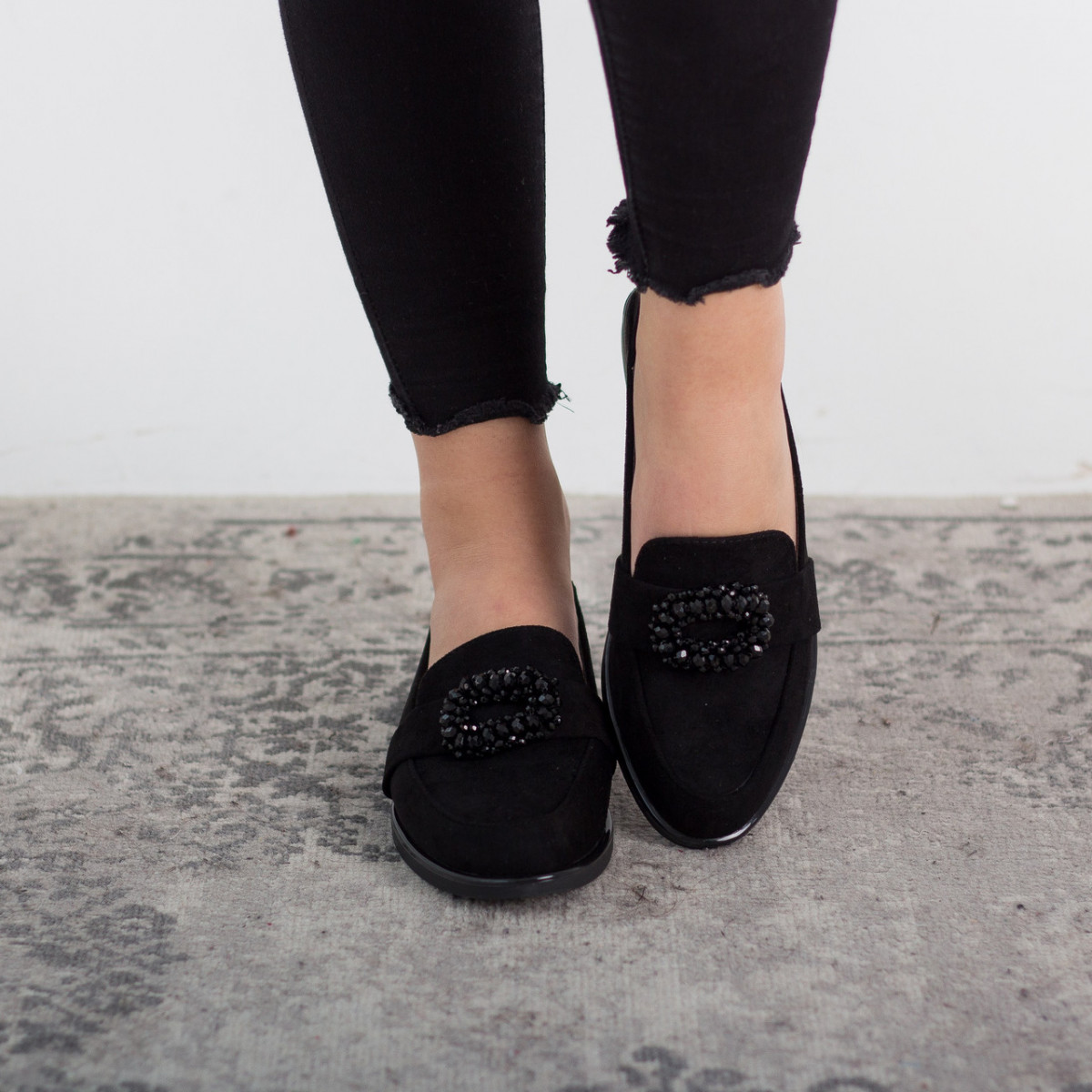 

Лоферы женские Fashion Bacci 2589 36 размер 23,5 см Черный