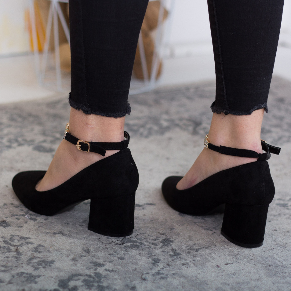 

Туфли женские Fashion Xit 2563 36 размер 23,5 см Черный