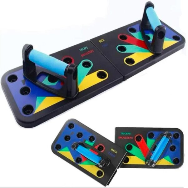 

Доска для отжиманий Push Up Rack Board Спортивная платформа упор Черная (AVE50092910)