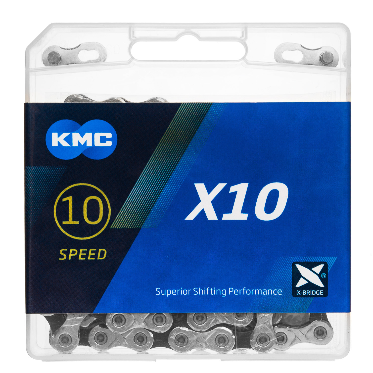 

Ланцюг велосипедний KMC X10 з замком