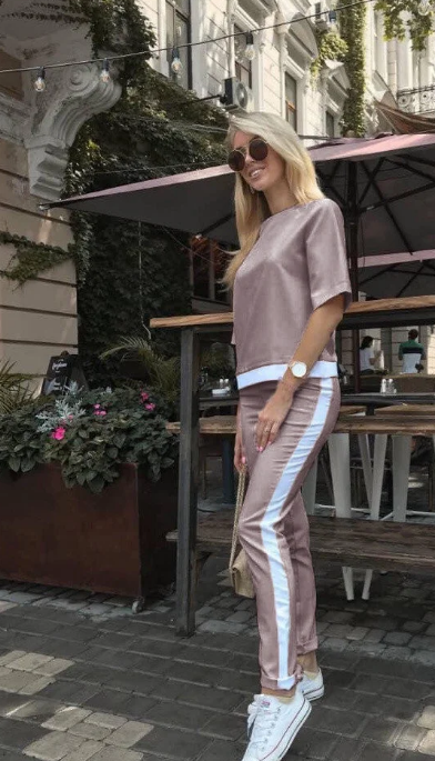 

Женский костюм Fashion Woman GF000762 р48 мокко