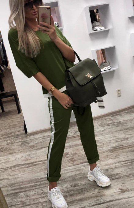

Женский костюм Fashion Woman GF00077562 р46 хаки
