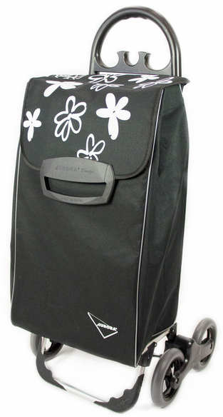 

Сумка-тележка Aurora Avanti 4 Basic 50 л Black/Grey Flower