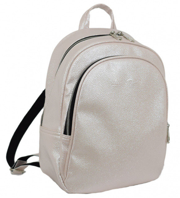

Женский модный стильный рюкзак Lucherino 600 перламутр пудра высокого качества (LCH)