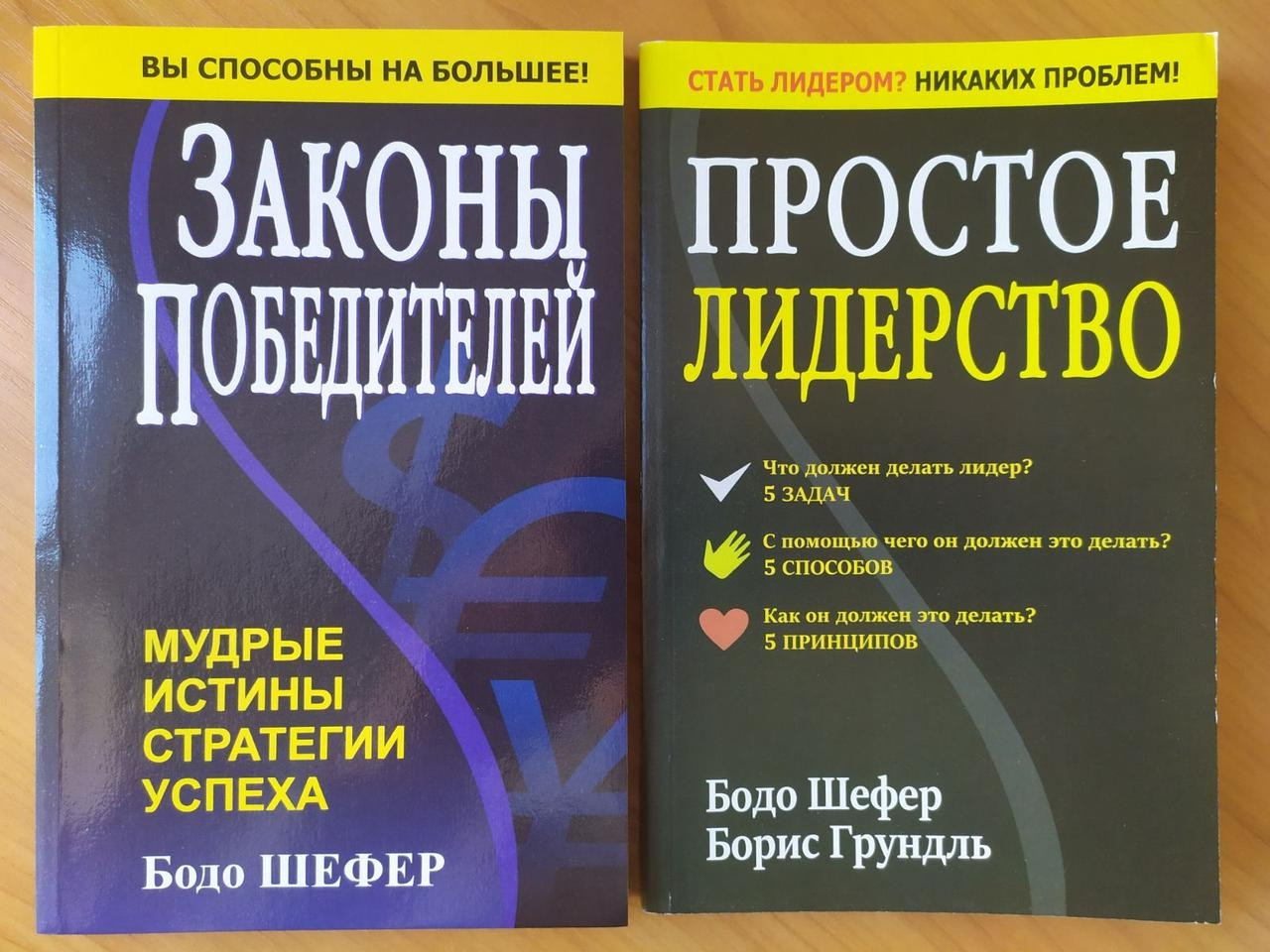 

Бодо Шефер. Комплект книг. Законы победителей. Простое лидерство
