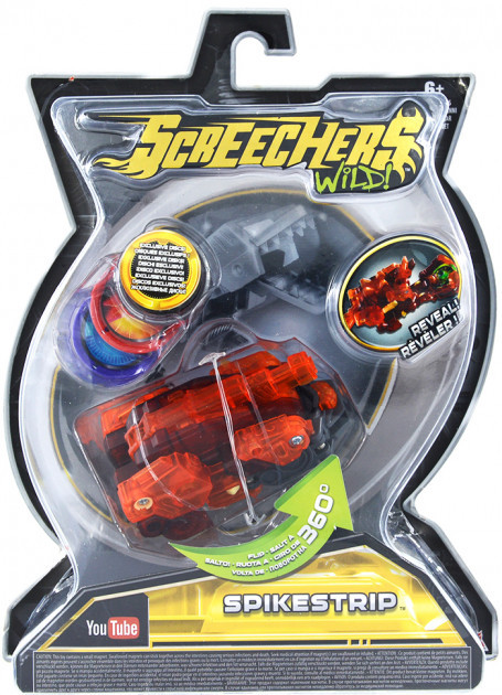 

Машинка-трансформер Screechers Wild L2 Спайкстрип EU683125