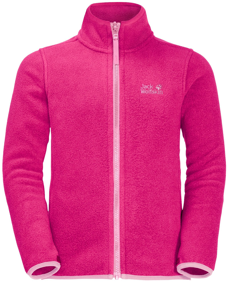 

Толстовка Jack Wolfskin Baksmalla Jacket Kids 1607661-2054 140 см Розовая