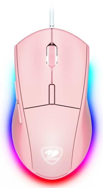 

Провідна ігрова миша з підсвіткою Cougar Minos XT USB Gaming Pink (Minos XT Pink)