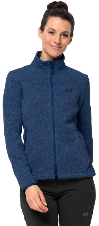 

Спортивная кофта Jack Wolfskin Caribou Track Jacket W 1707591-1038  Синяя, Спортивная кофта Jack Wolfskin Caribou Track Jacket W 1707591-1038 XS Синяя