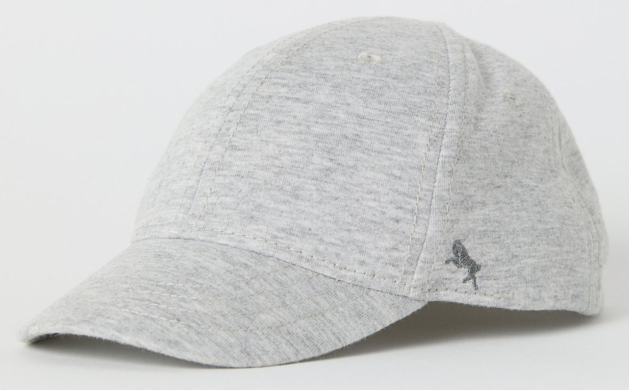 

Кепка H&M 6946659 53-55 см Серая меланж