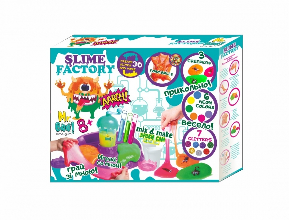 

Игровой набор для экспериментов слайм Фэктори Slime Factory, ОКТО, A80012