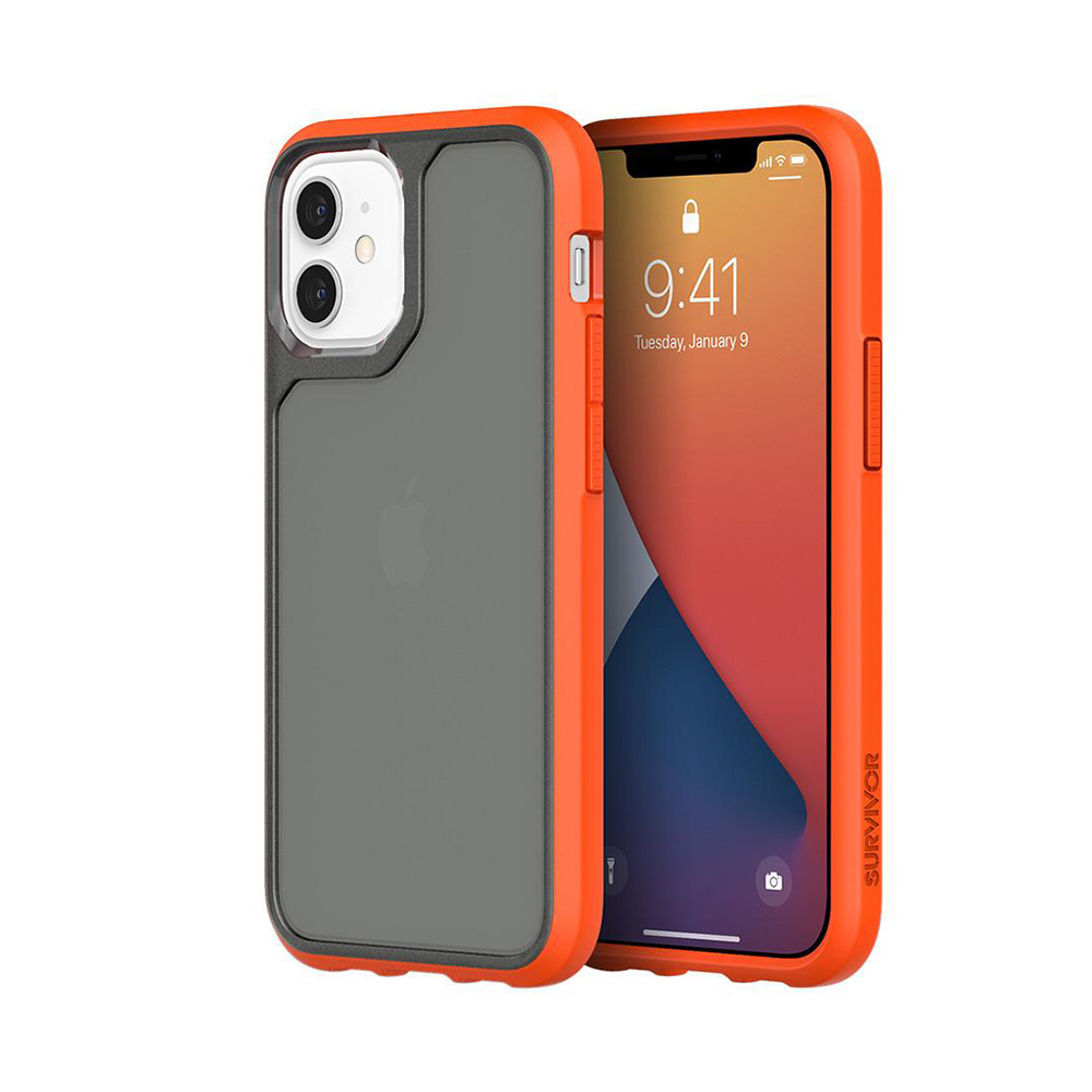 

Чехол Griffin Survivor Strong iPhone 12 mini (GIP-046-ORG)