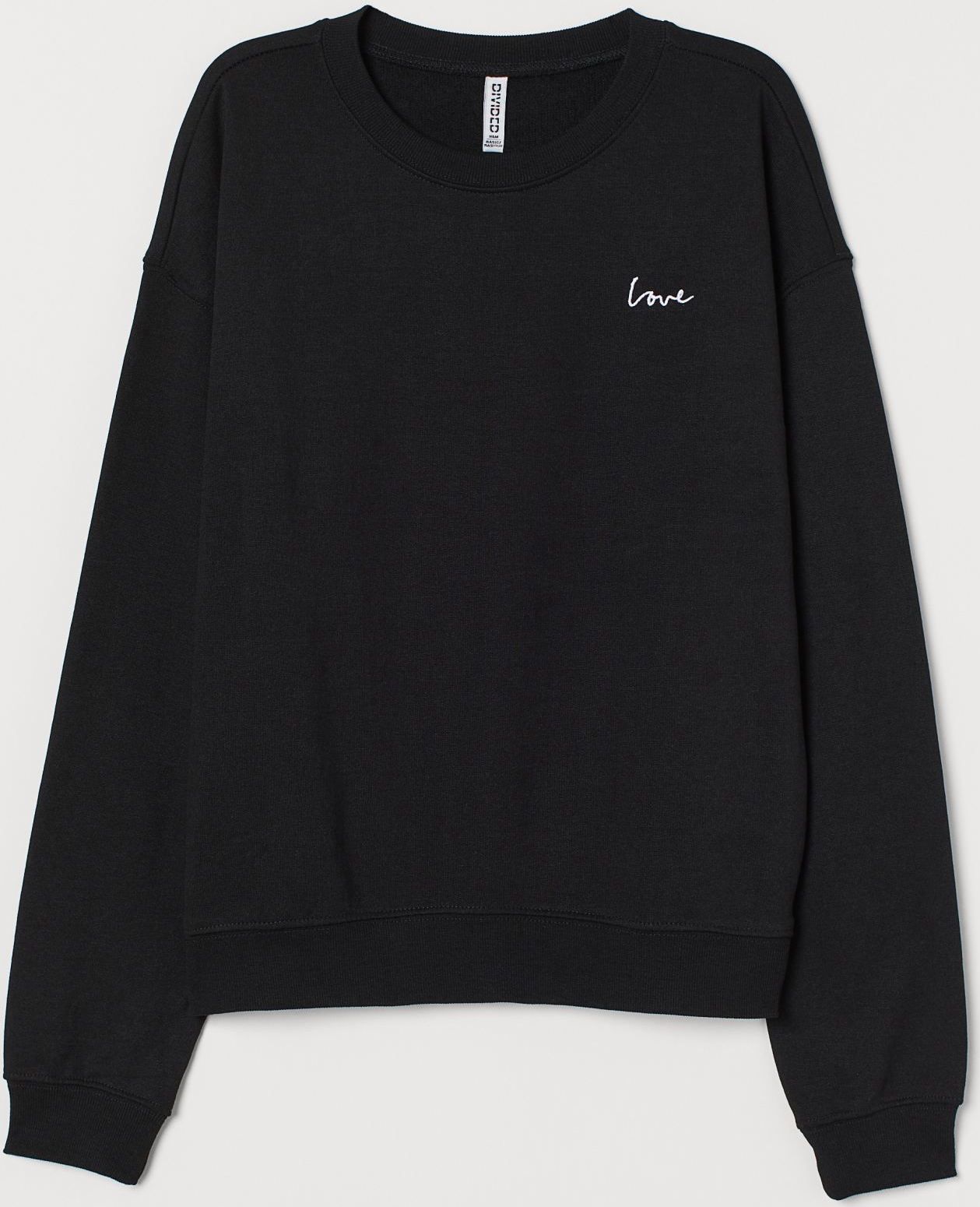 

Свитшот H&M 2402-6779308 S Черный