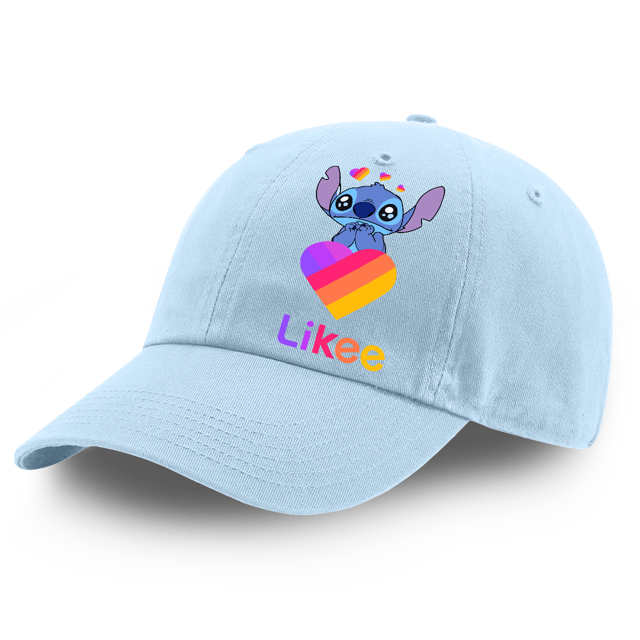 

Детская кепка Лайк Стич (Likee Stitch) (9273-1596) 100% Хлопок 53-56 см Голубой