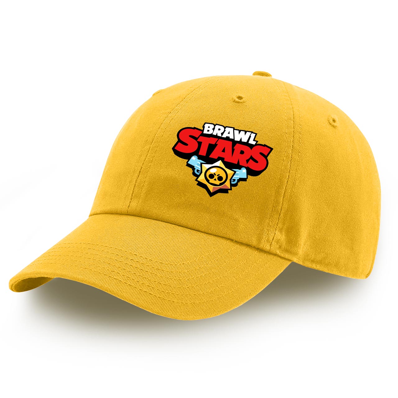 

Детская кепка Бравл Старс Лого (Brawl Stars Logo) (9273-1000) 100% Хлопок 53-56 см Желтый