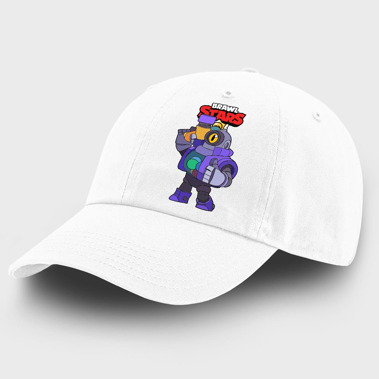 

Детская кепка Бравл Старс Рико (Brawl Stars Riko) (9273-1006) 100% Хлопок 53-56 см Белый