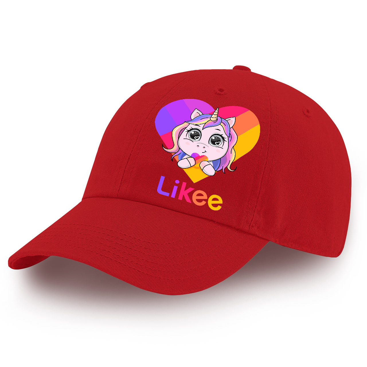 

Детская кепка Лайк Единорог (Likee Unicorn) (9273-1593) 100% Хлопок 53-56 см Красный