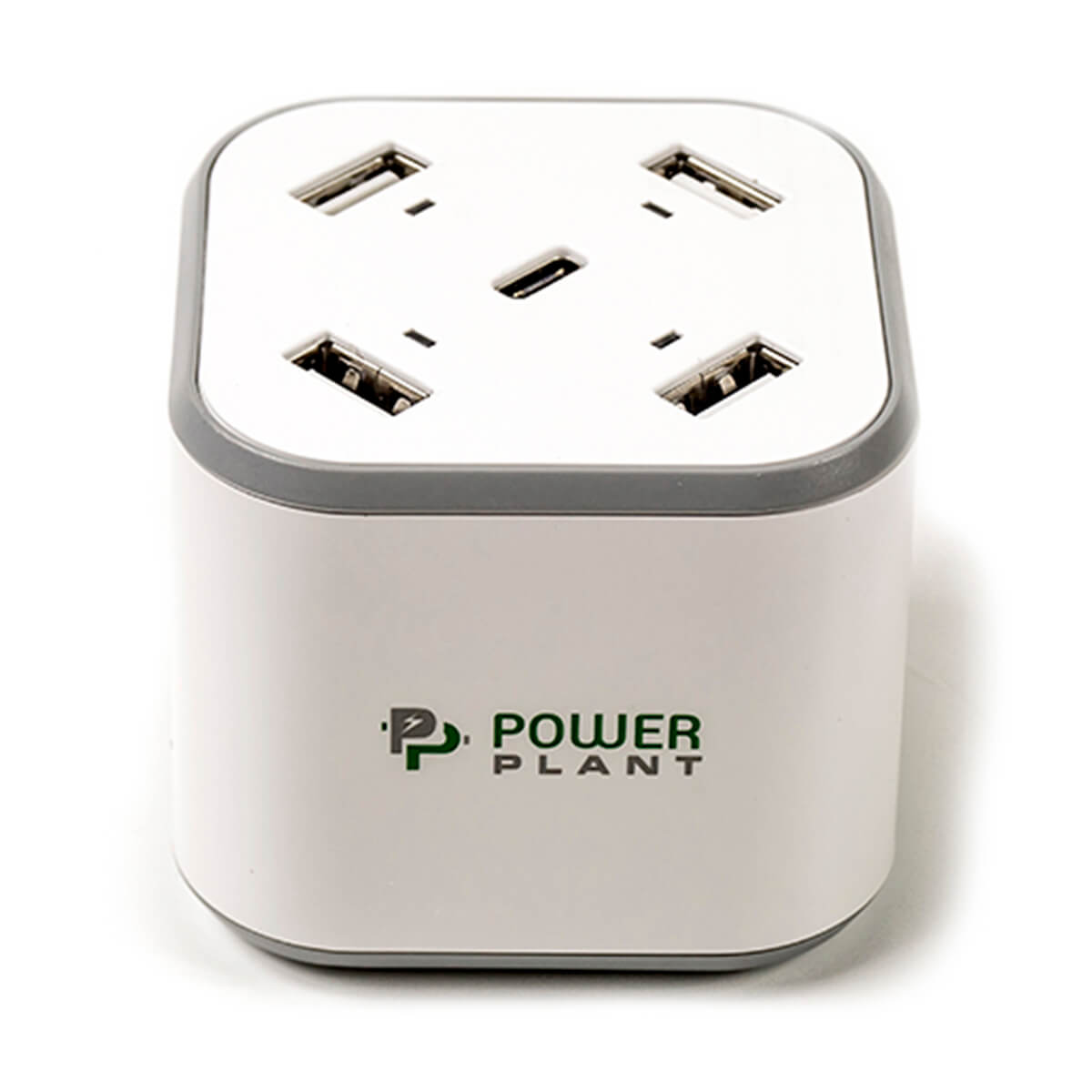 

Сетевое зарядное устройство PowerPlant 4xUSB + Type-C 5V 8.4A