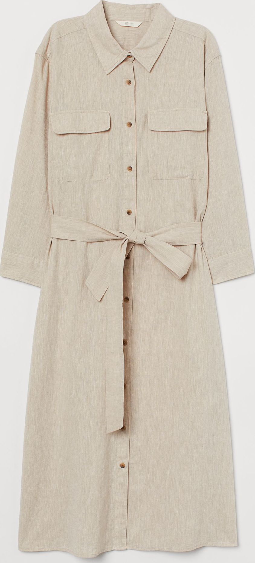 

Платье H&M 1202-8171811 34 Бежевое