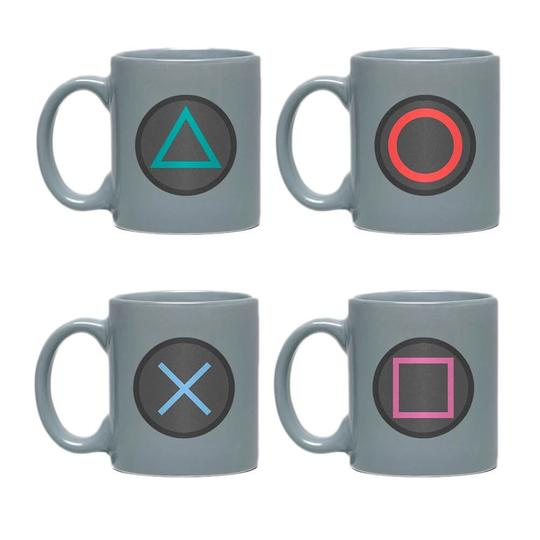 

Набор кружек GB eye Playstation - Buttons Espresso Mug Set (MGS0007)
