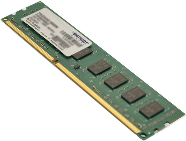 

Оперативная память Patriot DDR3-1333 4096MB PC3-10600 Signature Line (PSD34G133381)