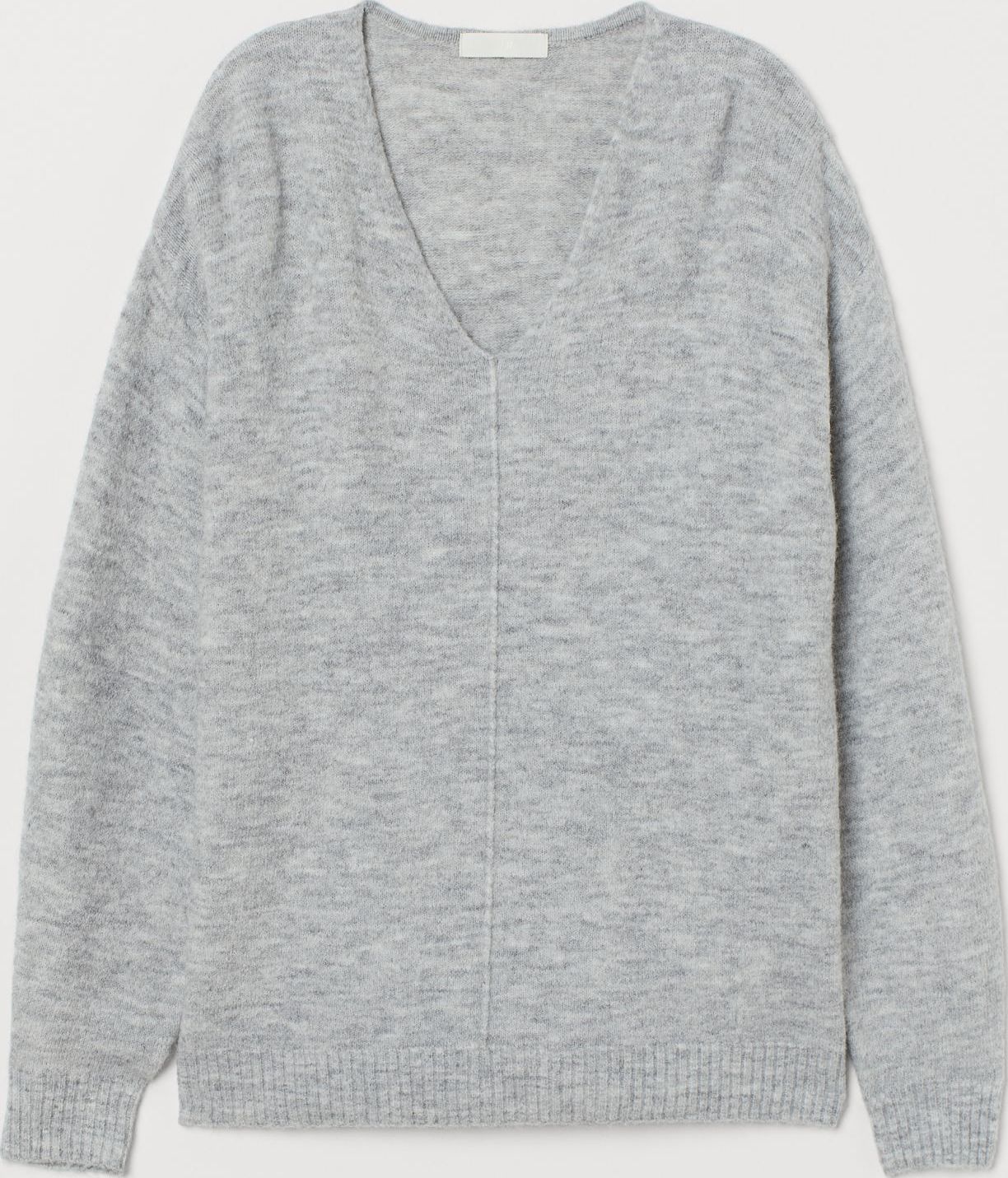 

Пуловер H&M 1902-6932430  Светло-серый, Пуловер H&M 1902-6932430 XS Светло-серый