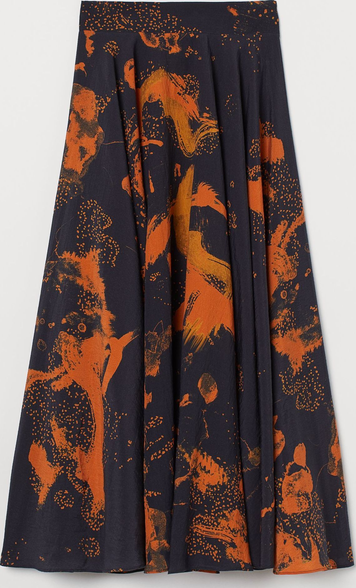 

Юбка H&M 2302-9064492 42 Синяя с оранжевым