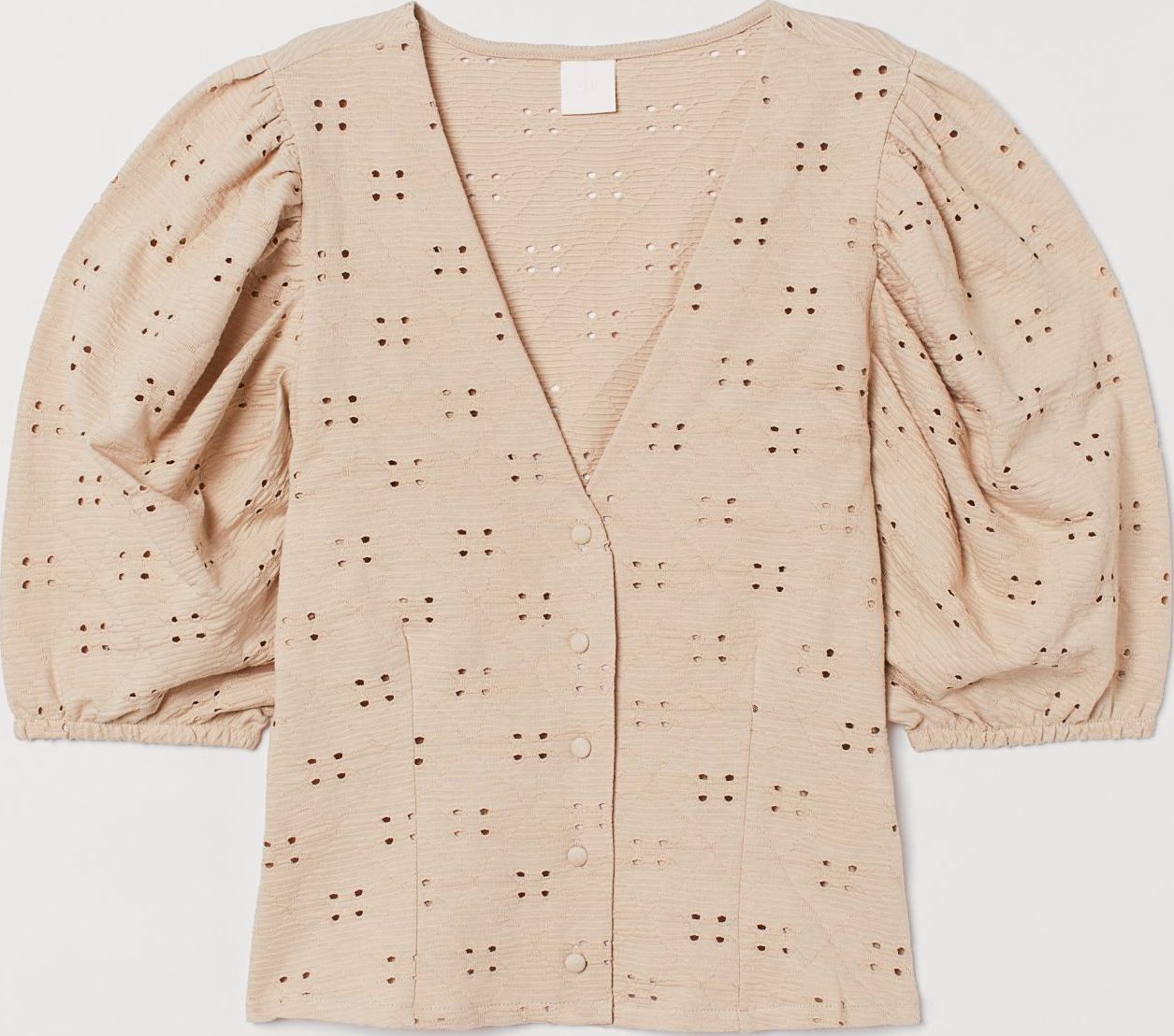

Блузка H&M 2312-8323621 M Бежевая
