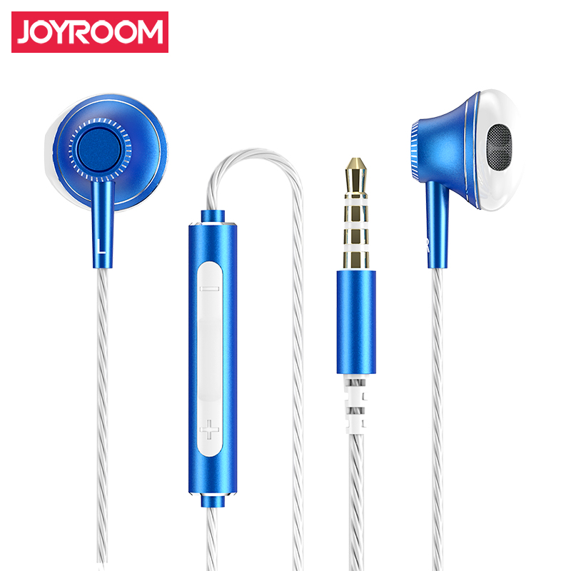 

Наушники JOYROOM JR-E208 3.5 mm Blue (116511)