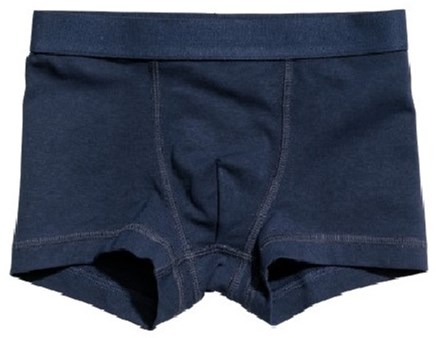 

Трусики-боксеры H&M 060763306 110-116 см 3 шт Темно-синие