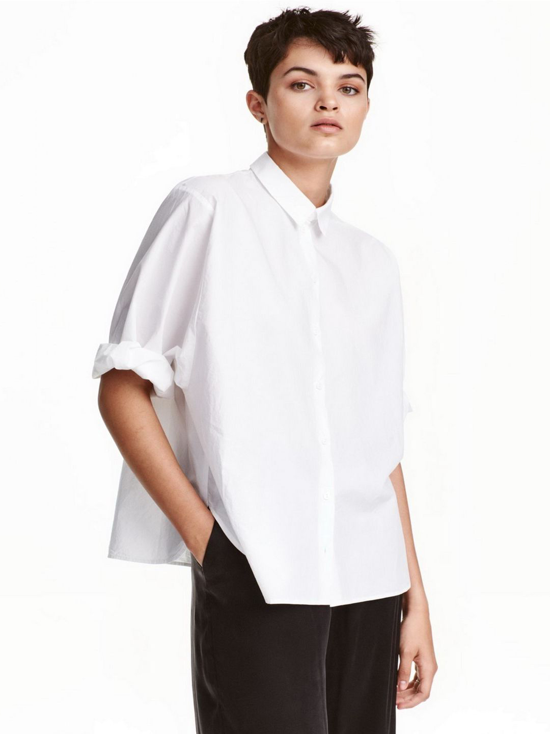 

Блузка H&M 0451450-4 32 Белая