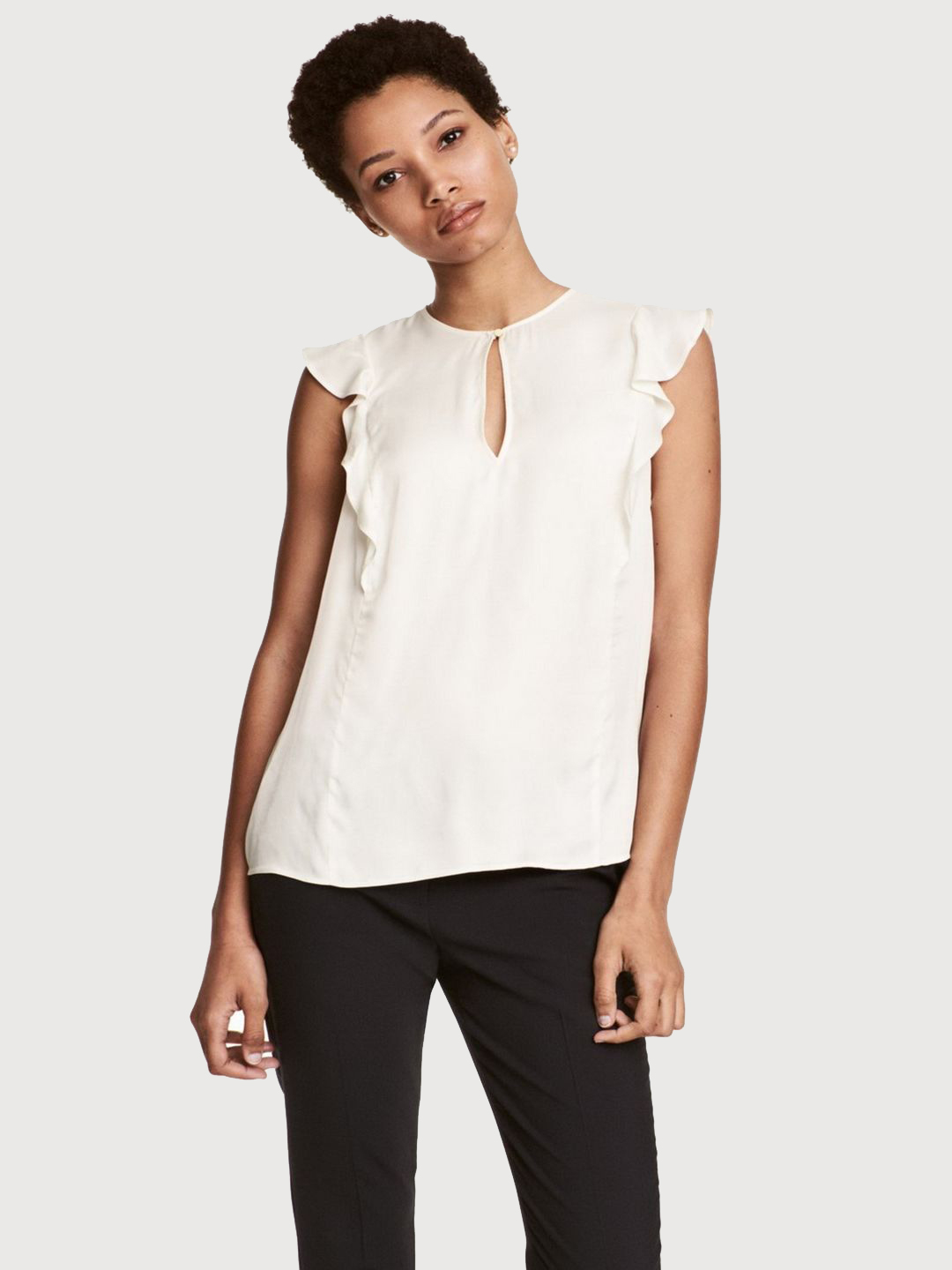 

Блузка H&M 0503768-5 42 Белая