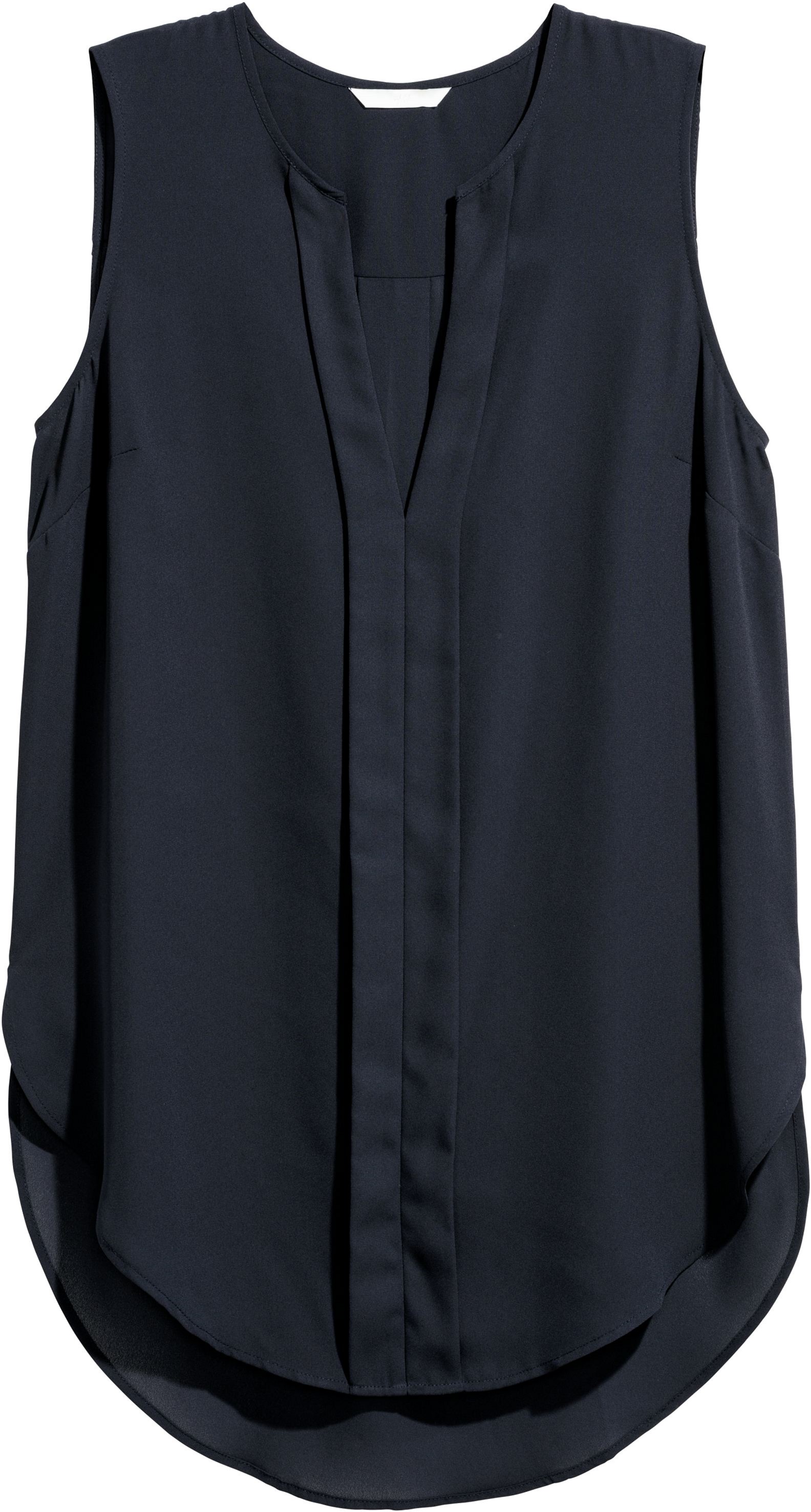 

Блузка H&M 0596122-7 36 Темно-синяя
