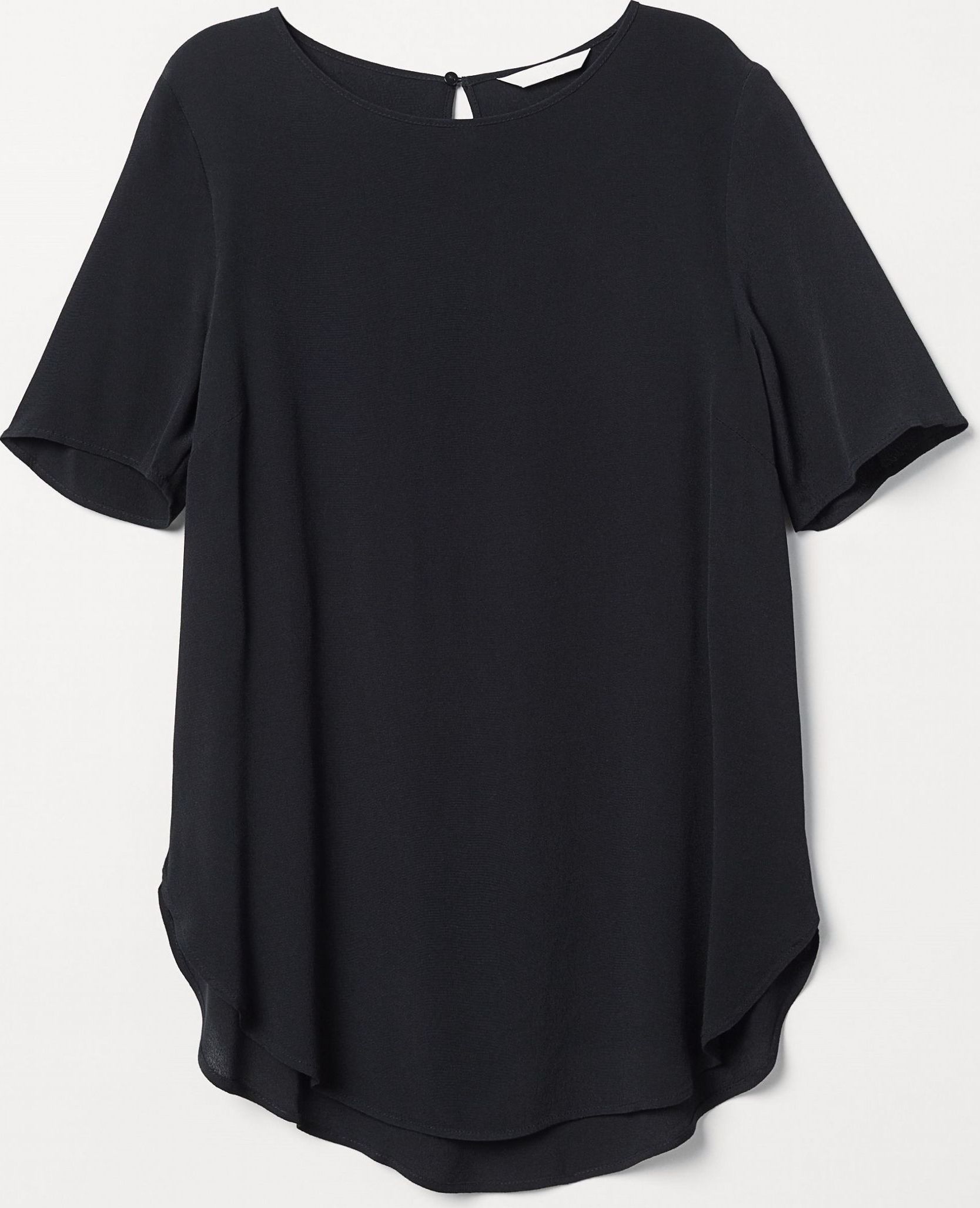 

Блузка H&M 0684588-8  Черная, Блузка H&M 0684588-8 36 Черная