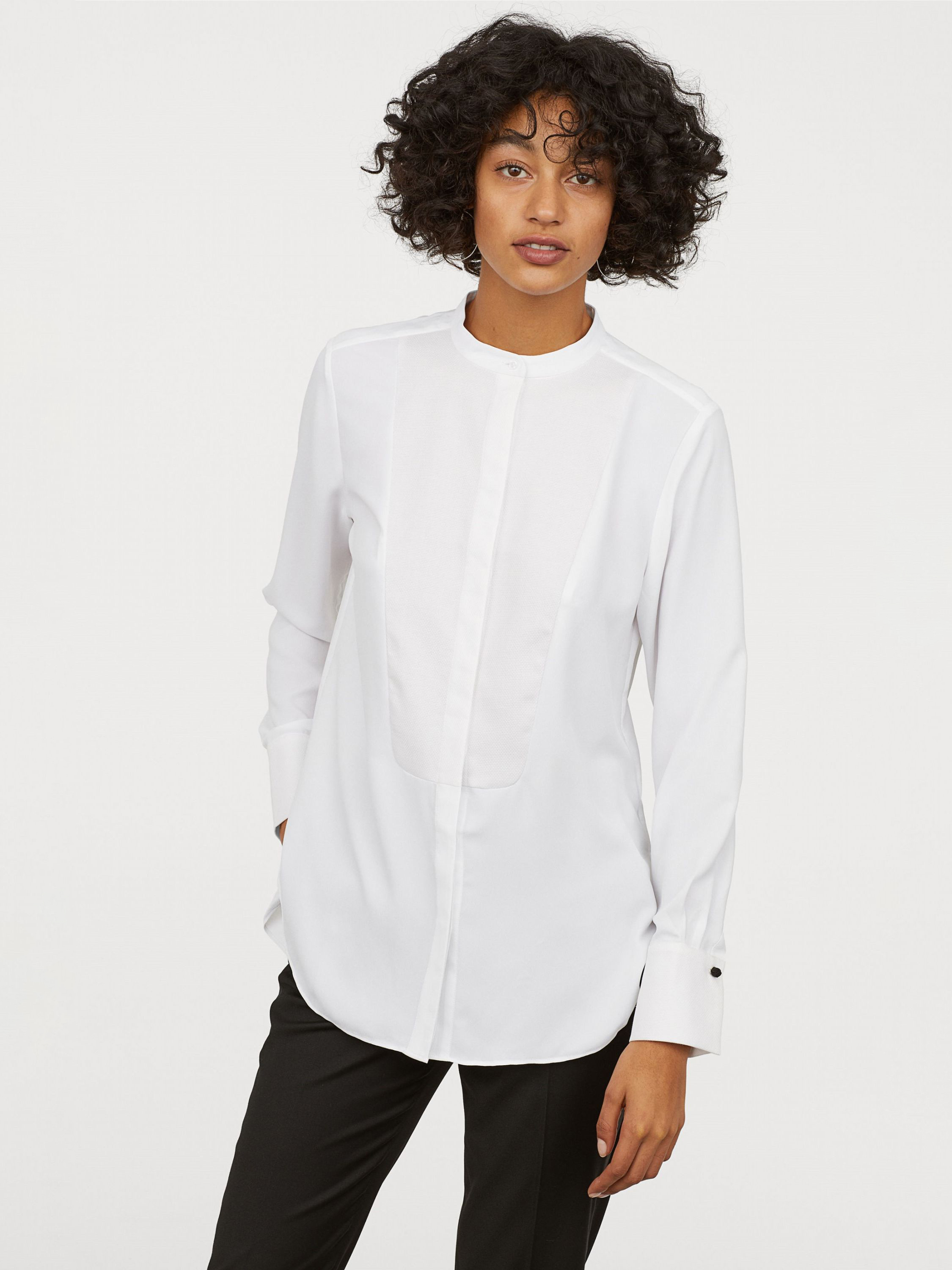 

Блузка H&M 0680380-8 40 Белая