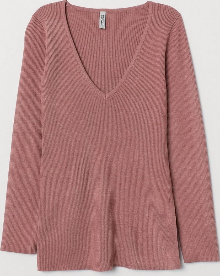 

Пуловер H& 0721756-9  Розовый, Пуловер H&M 0721756-9 M Розовый